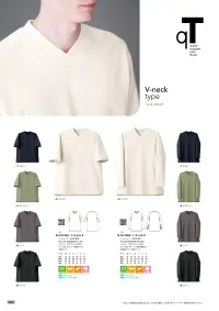 セブン（白洋社） CU1964-1 ニットシャツ半袖(Vネックタイプ) 関連情報 カタログ 88ページ