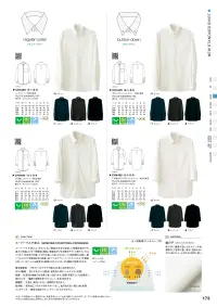 セブン（白洋社） CH4493 ニットシャツ 関連情報 カタログ 173ページ