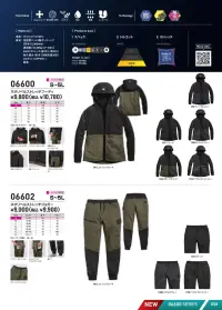 シンメン 06602 ネオリペルストレッチジョガー 関連情報 カタログ 58ページ