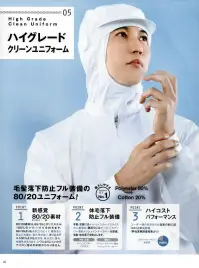 国立 HG1501W 男女兼用半袖ジャンパー（ホワイト） 関連情報 カタログ 26ページ