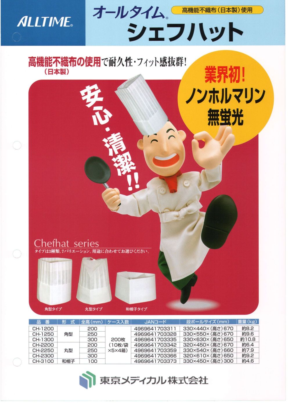 ユニフォーム1.COM 食品白衣jp 厨房・調理・売店用白衣 東京メディカル