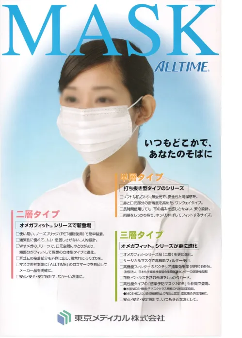 医療白衣com プリベントN95マスク オレンジ（20枚/箱×10箱入り） 東京