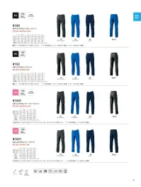 TS DESIGN 81041 AIR ACTIVEレディースカーゴパンツ 関連情報 カタログ 41ページ