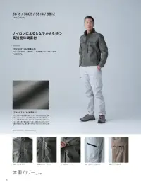 TS DESIGN 5805 TCNライトクロスシャツ 関連情報 カタログ 12ページ