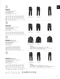 TS DESIGN 84636 ストレッチタフ ワークジャケット 関連情報 カタログ 19ページ