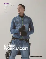 寅壱 8923-124 デニムワークジャケット 関連情報 カタログ 4ページ