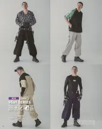 寅壱 7964-617 長袖クルーネックTシャツ 関連情報 カタログ 14ページ