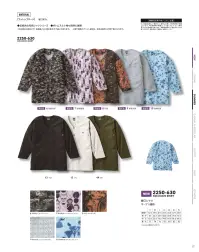 寅壱 2250-630 鯉口シャツ 関連情報 カタログ 17ページ