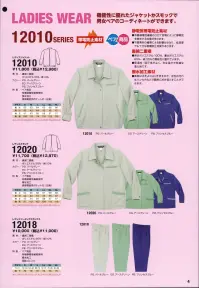 フジダルマ 12000 ジャケット 軽量なのに温か、そしてスタイリッシュ。男女ペアでコーディネート可能です。●静電気帯電防止素材。有機導電性繊維のコロナ放電によって静電気を除去する効果があります。下着素材の種類による影響が少なく、低温度でも十分な帯電効果があります。●裏綿二重織。表はポリエステル100％、裏はポリエステル65％・綿35％で機能性に優れています。保温性・吸汗性がよく、冬は暖かで快適な着心地です。●撥水加工素材。表面は水をよくはじきますので、水性の汚れはハンカチなどで簡単に拭き落とすことができます。 関連情報 カタログ 4ページ