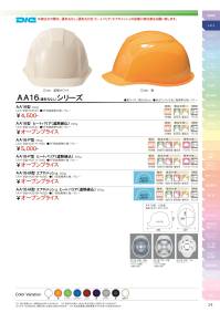 ワールドマスト　ヘルメット AA16-M AA16-M型ヘルメット エアロメッシュ(通気孔なし) AA16-M型ヘルメット●飛来落下物用飛来物や落下物などの危険を防止・軽減するためのヘルメットです。破片が飛んできたり、頭に物が落ちてきた場合でも安全性を高めます。●墜落時保護作業現場で墜落・転倒時の危険から頭部を保護します。●電気用頭部関電の危険を防止します。電気設備工事に適しています。●ラチェット式しっかりと顎ひもを固定でき、取外しは片手で簡単に。※ご注文の際は、通気孔なし/通気孔付き/ヒートバリア/エアロメッシュの記載にご注意をお願いいたします。※この商品はご注文後のキャンセル、返品及び交換が出来ませんのでご注意くださいませ。※なお、この商品のお支払方法は、先払いのみにて承り、ご入金確認後の手配となります。 関連情報 カタログ 24ページ