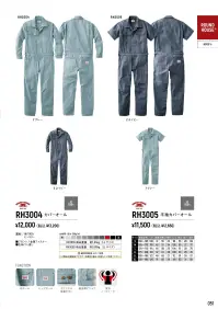ヤマタカ RH3005 半袖カバーオール ROUND HOUSE ®ストライプで軽やかさと華やかさを演出おしゃれでかわいいストライプを採用。生地が柔らかく着心地も良好。半袖タイプもご用意。カラーはネイビーとグレーで2色からお選び頂けます。“着心地”と“長持ち”の追求ヤマタカ株式会社は、ROUND HOUSE ®の「FITS BEST，WEARS LONGEST」というコンセプトに共感し、2019年からROUND HOUSE ®ライセンスの商品開発・販売を開始致しました。着る人、働く人にとって着やすく、動きやすい、快適な着心地と、素材や仕様、作り方など、長く愛用してくださるような工夫を。それはまさに、ROUND HOUSE ®が掲げる「FITS BEST，WEARS LONGEST」のコンセプトであり、弊社が追求していきたい部分でもあります。そんな“着心地”と“長持ち”に焦点をあて、ROUND HOUSE ®とともに、働く人に寄り添えるツナギ服・ワークウェアの開発を進めていきたいと思っています。開拓スピリットをもって生まれたROUND HOUSE ®を身にまとって働くワクワクを、ぜひご体感ください。About ROUND HOUSE ®ROUND HOUSE ®(ラウンドハウス）は1903年にアメリカのオクラホマ州で設立された老舗のワークウェアのブランドです。鉄道労働者用のワークウェアを生産していたことから、扇形機関庫を意味する“ROUND HOUSE ®(ラウンドハウス）”が社名とロゴのデザインに使用されています。“FITS BEST，WEARS LONGEST”をモットーに今年120周年を迎える歴史あるワークウェアブランドで、メンズやキッズのオーバーオール、ペインターパンツ、帽子、エプロンなど、現在でも多くの人に愛され、国内外のファッションブランドからも注目されているブランドです。 関連情報 カタログ 51ページ