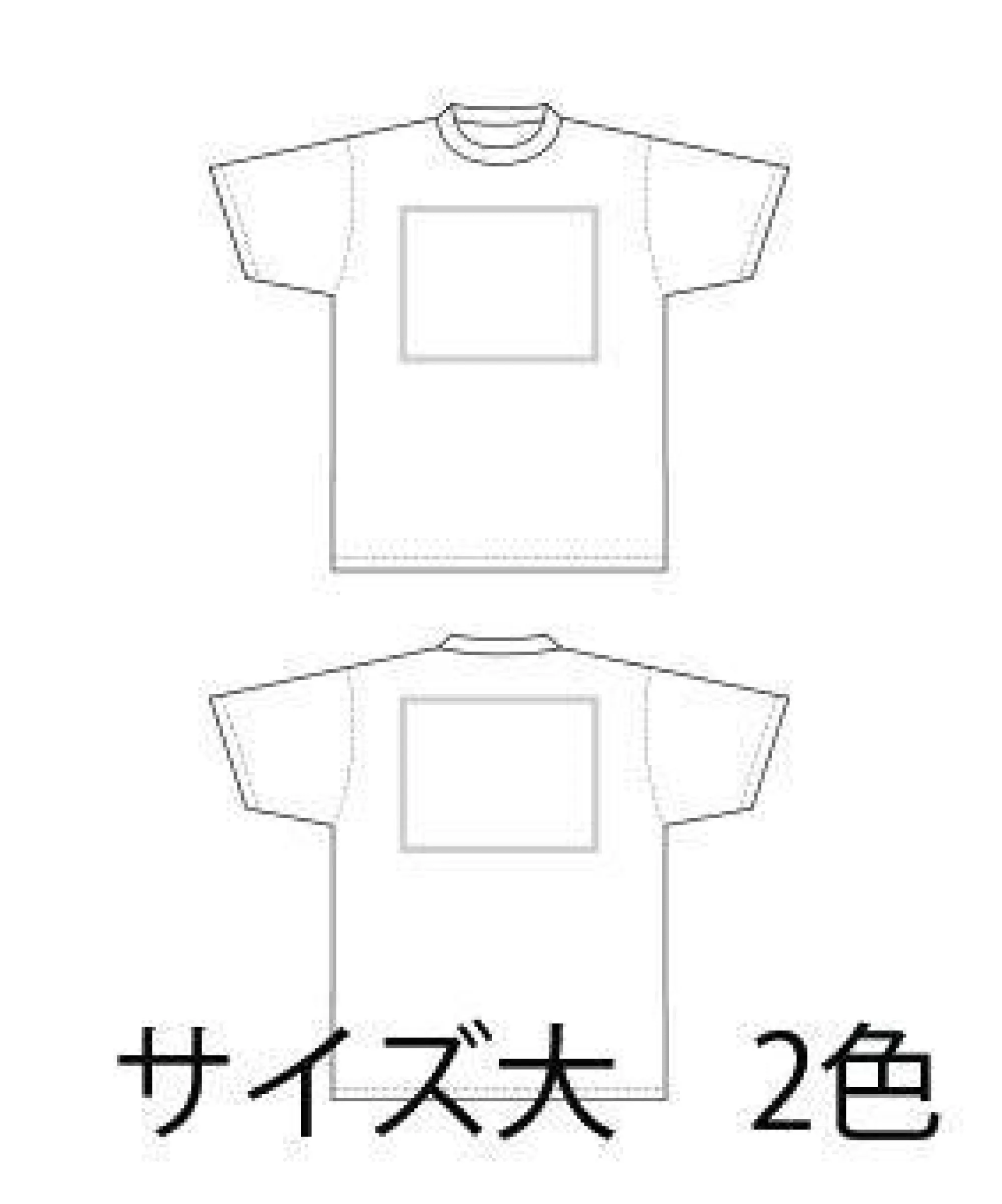 ネーム・お直し代金（特殊） PRN-L-2C ２色プリント（サイズ大・バックプリント等）