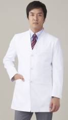 医療白衣com メンズ診察衣 アプロン 112-90AP 医療白衣の専門店