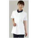 医療白衣com ナースウェア 半袖ジャケット（ブルゾン・ジャンパー） アプロン 502-18AP レディスジャケット