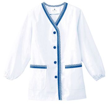 厨房・調理・売店用白衣 長袖白衣 アルベチトセ 1337 長袖白衣（女） 食品白衣jp