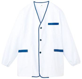 厨房・調理・売店用白衣 長袖白衣 アルベチトセ 1590 長袖白衣（男） 食品白衣jp
