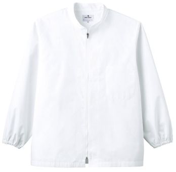 食品工場用 長袖白衣 アルベチトセ AB-7100 長袖コート 食品白衣jp