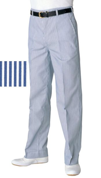 厨房・調理・売店用白衣 パンツ（米式パンツ）スラックス アルベチトセ AS-119 コックズボン（男） 食品白衣jp