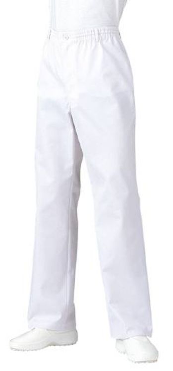 厨房・調理・売店用白衣 パンツ（米式パンツ）スラックス アルベチトセ AS-6001 イージーパンツ（兼用） 食品白衣jp