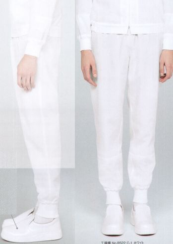 厨房・調理・売店用白衣 パンツ（米式パンツ）スラックス アルベチトセ AS-8521 パンツ(兼用) 食品白衣jp