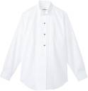 アルベチトセ KM-4017 長袖ウイングカラーシャツ（女） 替えボタンで見せ方を選べる、2WAYシャツ