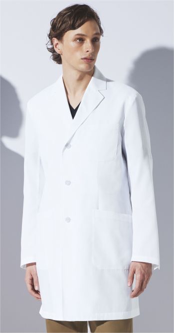 ドクターウェア 長袖コート アルベチトセ UN-0201 ドクターコート(長袖）（男） 医療白衣com