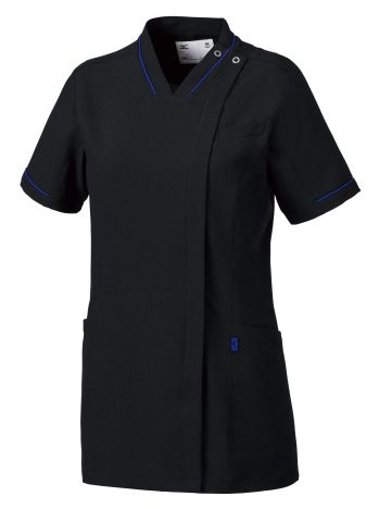 ドクターウェア 半袖ジャケット（ブルゾン・ジャンパー） MIZUNO MZ-0151-B ファスナースクラブ（女） 医療白衣com