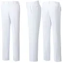 医療白衣com ドクターウェア パンツ（米式パンツ）スラックス MIZUNO MZ-0153 パンツ（男）