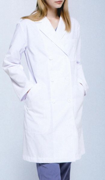 ドクターウェア 長袖コート MIZUNO MZ-0219 ドクターコート（長袖）（女） 医療白衣com