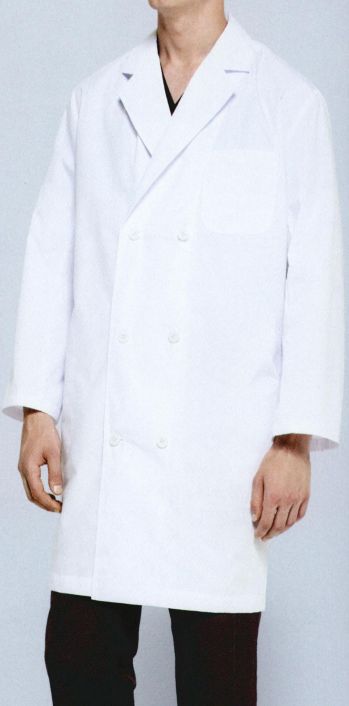 ドクターウェア 長袖コート MIZUNO MZ-0224 ドクターコート（長袖）（男） 医療白衣com