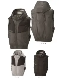 アタックベース 2440 The tough 空調風神服 グラフェンベスト（ファン・バッテリー別売）