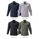 作業服JP 男女ペア 長袖シャツ アタックベース 29016 APEX WIN ストレッチシャツ