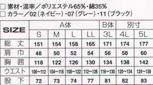 アタックベース 2929-30 半袖ツナギ（292930） 夏でもしっかり素材！見た目の涼しさも追求したカーゴポケット付ツナギ新登場！機能多彩の、かっこよさ。腰部分に後・ラクラクプリーツの採用により、作業をより楽にすることが可能です。 サイズ／スペック