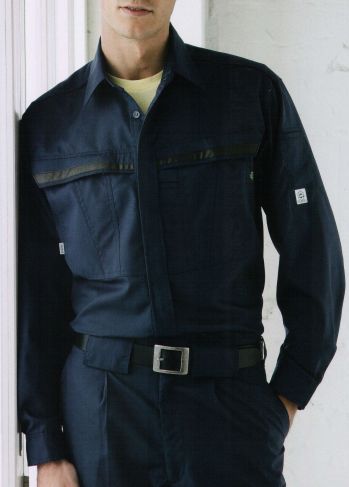 男女ペア 長袖ジャケット（ブルゾン・ジャンパー） 旭蝶繊維 E7502 長袖ブルゾン 作業服JP
