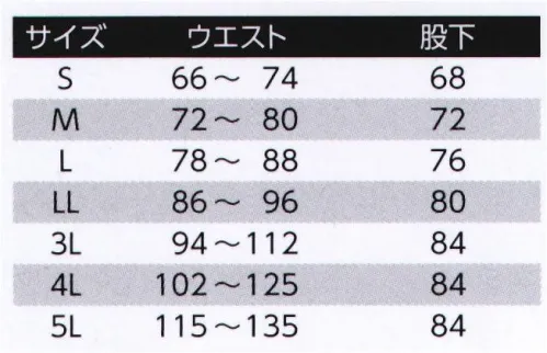 旭蝶繊維 51020 ゴアテックス レインパンツ（高視認タイプ/ウエスト総ゴム） 51019 SERIES   防水・透湿性に優れた「ゴアテックス」ワークウェア採用で快適。「ゴアテックス」は、最も優れた防水性を誇る素材で、外部からの水や雨の浸入を完全に遮断。外からは水を通しませんが、内部の水蒸気は外へ放出するという相反する機能を兼ね備え、この透湿機能により、ムレを防ぎ、いつも身体をドライに快適に保ちます。また、どんなに厳しい寒風も遮断する機能で、抜群の保温性を発揮。洗濯を繰り返しても、初期の高性能を長期間にわたって保持。最高の防水性・透湿性・防風性に優れた、快適な作業性を実現しました。 サイズ／スペック