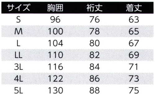 旭蝶繊維 51033 ウインドストッパージャケット GORE® WINDSTOPPER®インナーとしての考え抜かれた防風性と透湿性で働くシーンを支えるハイスペックウェア■「風をブロック 透湿性をキープ」GORE® WINDSTOPPER®防風性、透湿性、撥水性※GORE® WINDSTOPPER®・ゴア®シーム・GORE®・ゴア®は、W.L.Gore＆Associatesの商標です。 サイズ／スペック