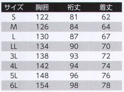 旭蝶繊維 65600 ブルゾン 65600SERIES持続撥水素材 TACTEEM®独自の特殊加工糸を用い、生地表面に微細凹凸構造を形成することで、水滴との接触面積を減少させ、高い水滴ころがり性を実現した耐久撥水素材です。屋外でのワークシーンで長時間の降雨に優れた効果を発揮します。さらに、特殊加工糸の形態によって高い性能を発揮するため、洗濯による水滴ころがり性能の低下も抑えられます。【特長】・水滴ころがり性に優れ、生地表面への水滴の付着を軽減します。・長時間の降雨に対する撥水性の持続に優れます。・独特のソフトなタッチを有します。TACTEEM®タクティーム水滴との接触面積が小さく、水滴が転がりやすい。●左胸止水ファスナー付ポケット 配色カン止め●前立水切返し仕様 チンガード付●衿裏ダイヤ柄起毛トリコット●ポケット口水切返し仕様●カフス樹脂タブ カフス裏フリース仕様●アウトフード●左袖ペン差し付●ラグラン袖●内ポケット付き●脇シャーリング サイズ／スペック