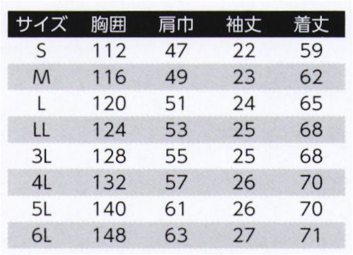 旭蝶繊維 7201 半袖ブルゾン（ノーフォーク） 7201/7203 SERIES   綿100％で私服の着心地。防縮・防シワ加工でお手入れ簡単。シワになりにくく好印象をキープ。ストレッチ。 背部分にメッシュを使い通気性アップ。動き易いノーフォークにメッシュ付でムレずに快適。左胸ダブルポケットは、分別収納で使い分けができる便利なダブル仕様。※2014年9月より、定価・販売価格を改定致しました。 サイズ／スペック