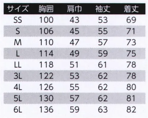 旭蝶繊維 E7904 セーフティ長袖シャツ E7902 Series 夜間作業時の危険からあなたを守る高視認性安全服。●長袖シャツ特長●・両胸ポケットペン差し付・袖ペン差し付・傷つけ防止設計●イチ押し機能特長●安全反射材を使用 オラファル社製 反射テープ（胴周り・腕周り・足周り・肩部分）夜間の視認性を高める、安全反射材（巾50mm）をブルゾンとパンツに使用。360°全方向からの視認性を実現。 サイズ／スペック