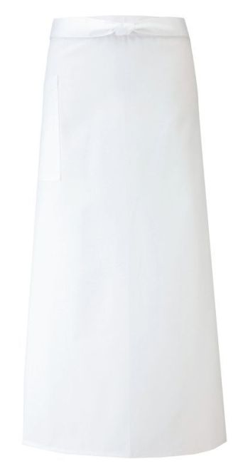 厨房・調理・売店用白衣 エプロン アイトス 861025 ロングエプロン 食品白衣jp