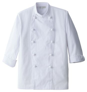 厨房・調理・売店用白衣 七分袖コックコート アイトス 861029 7分袖コックコート 食品白衣jp