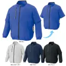 作業服JP 男女ペア 長袖ジャケット（ブルゾン・ジャンパー） アイトス空調服 AZ-50295 空調服&reg; 長袖ブルゾン（男女兼用）ファン・バッテリー別売