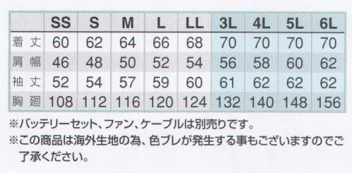 アイトス空調服 AZ-2999 長袖ブルゾン（空調服）（男女兼用） 空調服™ The seriesスタイリッシュな新世代スタンダードモデル。登場以来、その快適さで圧倒的な支持を得サマーシーズンの定番仕事服となりつつある「空調服™」今シーズンはラインナップを強化。スタイリッシュなデザインから軽装仕様のベストタイプを今までのハードな現場だけのウエアではなく、長時間の暑さ対策・熱中症対策アイテムとしてその快適さを広くご活用いただけます。◎調整紐衿の内側にある調整紐をとめる事で、首元の脇の間に空気の通り道が生まれ、すごく快適な環境を作ります。※「27ターコイズ」は、販売を終了致しました。※ご使用になられる際は、別売りのバッテリー等、デバイスが必要です。※この商品は海外生地の為、色ブレが発生する事もございますのでご了承ください。 サイズ／スペック