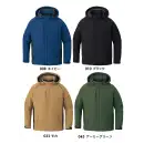 作業服JP 男女ペア 防寒ジャケット（ブルゾン・ジャンパー） アイトス AZ-50123 軽防寒ジャケット（男女兼用）
