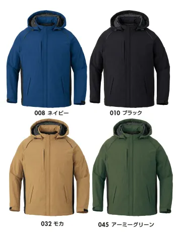 男女ペア 防寒ジャケット（ブルゾン・ジャンパー） アイトス AZ-50123 軽防寒ジャケット（男女兼用） 作業服JP