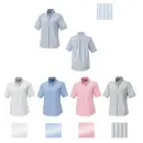 サービスユニフォームcom カジュアル 半袖シャツ アイトス AZ-7873 レディース半袖オックスボタンダウンシャツ