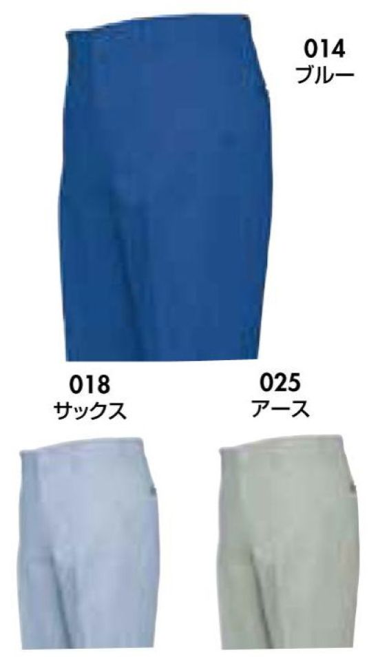 アイトス AZ-RP60-A ワークパンツ（ノータック）（125cm以上） 永久不滅のヴィンテージデザイン。肌にやさしく耐久性に富む綿素材を使用。