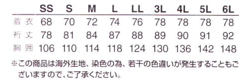 アイトス 861030 長袖比翼ジャンパー（男女兼用） COMFORTFIT「縫製箇所が少なく」・「動きやすい」スマート設計【快適性と安全性を追及したストレスの少ない衛生白衣】製造現場では「衛生」「安全」「快適」が求められます。異物混入対策をはじめ、作業における安全性と快適性を追求し、ユニフォームによる衛生管理が必要とされる環境に、最適な商品をご提案いたします。ストレッチ 軽量 帯電防止 透け防止 吸水速乾 動きやすさ◎3つの快適ポイント・生地の軽量化【約16％軽減】自社の従来品と比較して生地が軽量化されており、製品で約16％軽減。軽さにより肩の疲れが軽減されストレスの少ない着心地。・今までにない動きやすさと快適さラグランスリーブを改良した独自の設計でモノを持ち上げる際も、腕の上げ下げがスムーズ。背中の肩甲骨周りに、袖付けの切替えが無いことでステッチや切替えによる抵抗がなくなるため通常の袖付けのパターンと比較して今までにないスムーズな腕の動きが可能に。・ウエスト～ヒップのツッパリを軽減脇に切替えが無いので糸くずや体毛等が外側に落ちづらく、ステッチの当たりもないのでストレスのないスムーズな履き心地。裾がラウンドしていて屈んだ時にお尻が隠れるパターン。◎3つの安全ポイント・約10％異物混入リスクを軽減自社の従来品と比較してパーツ切替縫製箇所を約10％削減。縫製箇所を減らすことで異物混入のリスクを低減してます。・パイピング縫いパイピング縫い仕様で、縫い代部のほつれや糸くずの発生を防止します。作業着が原因となる異物混入を無くす為に、工夫を凝らして安全性を高めています。・色付きインナーで身だしなみをサポート色付きのインナーにすることでまわりの人も気がつきやすい。異物混入対策に役立ちます。【ディティールポイント】◎変形ラグランスリーブ肩甲骨周りにステッチが無いので、腕の上げ下げ、曲げ伸ばしもツッパリが少なく動きやすい。◎インナーガード袖口、裾口のインナーに体毛落下防止にソフトにフィットするリブを使用。◎袖口・裾口リブ作業時に袖口・裾口がもたつかず作業しやすい。長靴を履く時にも裾がもたつかず便利。◎裾ラウンド裾がラウンドしているので、屈んだ時にお尻が隠れるパターン。◎比翼カバーファスナーによるモノの損傷や洗濯時の製品破損を軽減。◎腰裏地仕様透け防止機能で且つ、メッシュ素材でべたつかず快適。 サイズ／スペック