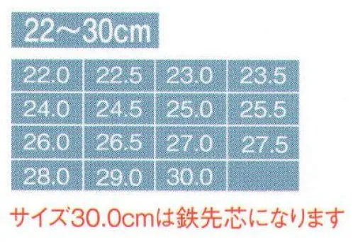 アイトス AZ-59813-B セーフティシューズ（ウレタンミドル靴ヒモ/30.0cm） 樹脂性先芯シリーズ7大特徴。 ●耐滑性能。前後左右方向に滑りにくいオリジナル靴底で安全確保。床の水・油を着る設計で滑りにくさを確保。動摩擦係数0．2以上。 ●先芯強度。耐衝撃性能は国際基準（ISO）の200J（ジュール）の樹脂先芯入り。この強度はJIS規格の重作業用（H）の2倍、普通作業用（S）の約3倍！ ●静電気帯電防止性能。靴底に静電気性能があり、安全に作業ができます。帯電した静電気を除去して、粉塵を付着させません。 ●衝撃吸収性能。衝撃吸収試験に合格！ウレタン2層底により、衝撃を吸収し足全体の負担を軽減。踵のクッション性を保持します。 ●耐油性能。靴底が油による膨潤や変形に強く安全性を維持します。 ●剥離強度性能。甲革部分に本牛革を使用。屈曲時に剥離し難い為、耐久性に優れています。 ●スリップサイン（特許取得）。靴底の摩耗が進むとスリップサイン（黄色のマーカー）が出現します。2カ所の危険サインを示すことで、靴を取り替える時期をお知らせします。※他サイズは「AZ-59813-A」に掲載しております。 サイズ／スペック