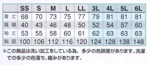 アイトス AZ-60735 長袖シャツ（男女兼用） ハードな現場が似合うタフながら風合いの良いサマーシーズン専用コットン100％※この商品は洗い加工をしている為、多少の色誤差があります。洗濯での多少の色落ち、縮みがあります。※「5 アースグリーン」は、廃色予定です。 サイズ／スペック